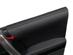 Door Panel Cover for Toyota 4Runner (2010–2020) PVC Leather Black