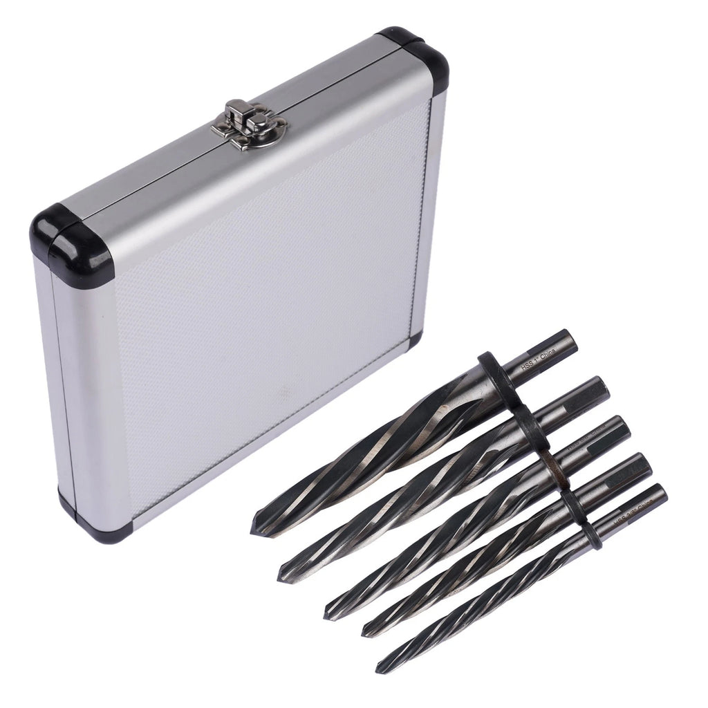 5 Piece HSS Taper Chucking Reamer Set for Automotive Applications