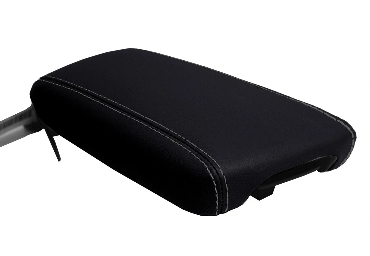Center Console Lid Armrest Cover for Kia Niro (2017–2020) Gray Stitch