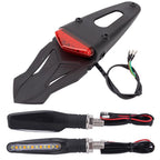 Universal Rear LED Fender Brake Tail Light for Enduro Bike (Off-road)