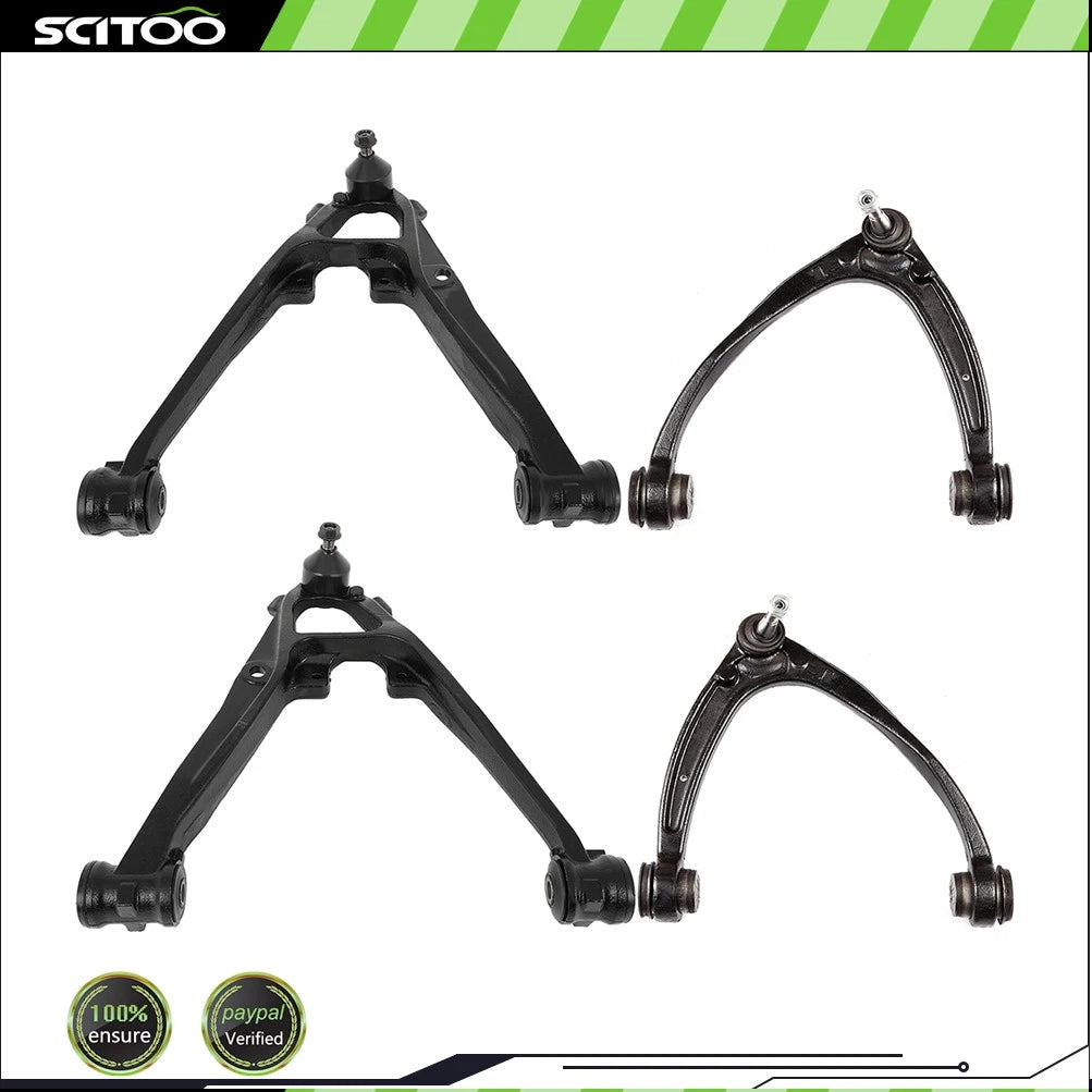 Set of 4 Control Arms with Ball Joints for Chevrolet Tahoe (2007–2016)