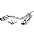 Dual 4" Burnt Tip Catback Exhaust for Hyundai Tiburon GT SE (2003–2006)