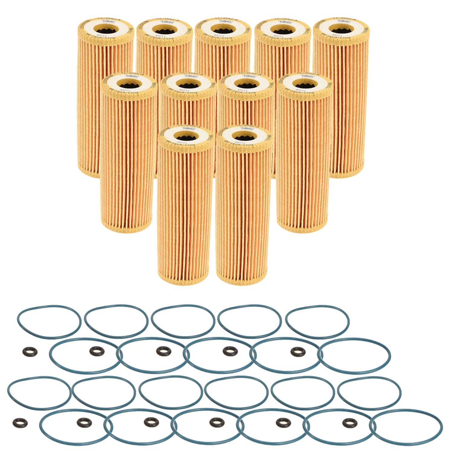 Set of 11 Engine Oil Filters for Ford Edge, Lincoln Nautilus (2015–2023)