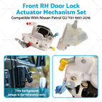 Door Lock Actuator Mechanism Set for Nissan Patrol GU Y61 (1997–2016)