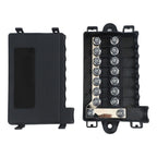 7 Way Midi Fuse Block Holder for 32V DC Vehicles (Cars, RVs, Boats)