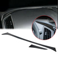 Carbon Fiber Left Driver & Passenger Side Panel Strip Stickers for Infiniti Q50 (2014–2024)