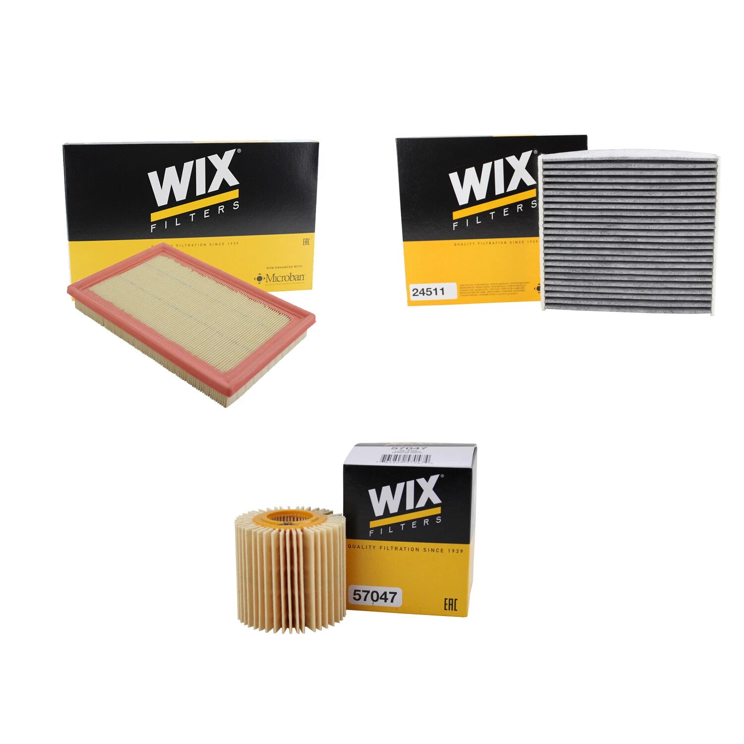 Wix Filter Service Kit for Lexus Toyota (2010–2023)