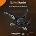 Steering Knuckle Front Right for Honda Civic 1.5L Hybrid (2012) 51211-TR0-A00
