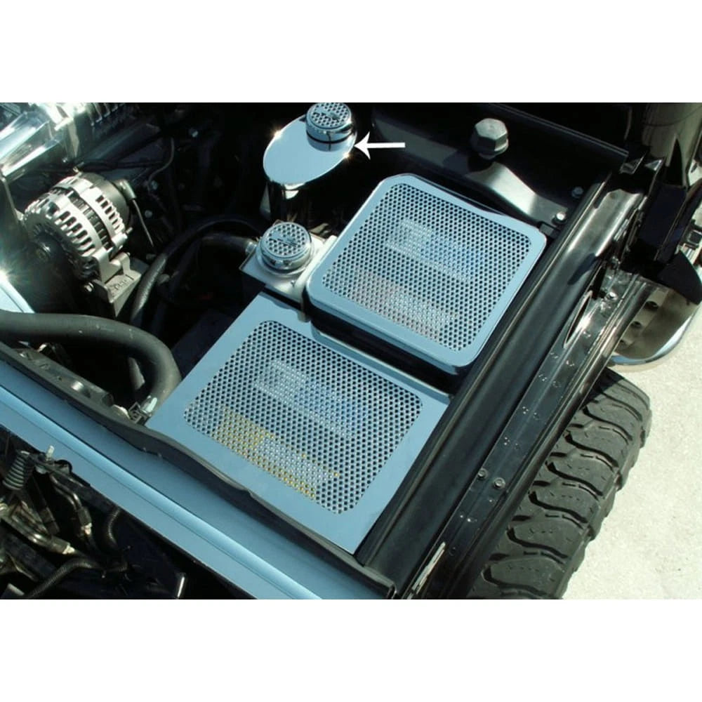 Master Cylinder Cover Polished Stainless Replacement for Hummer H2 (2003–2007)