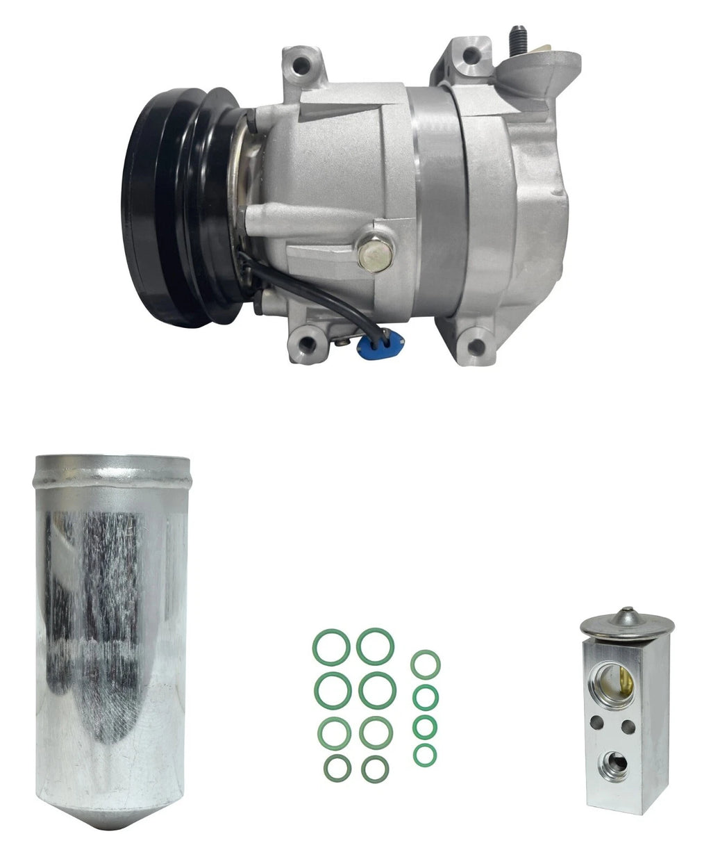 AC Compressor Kit Replacement for Daewoo Lanos 1.6L (2000–2002)
