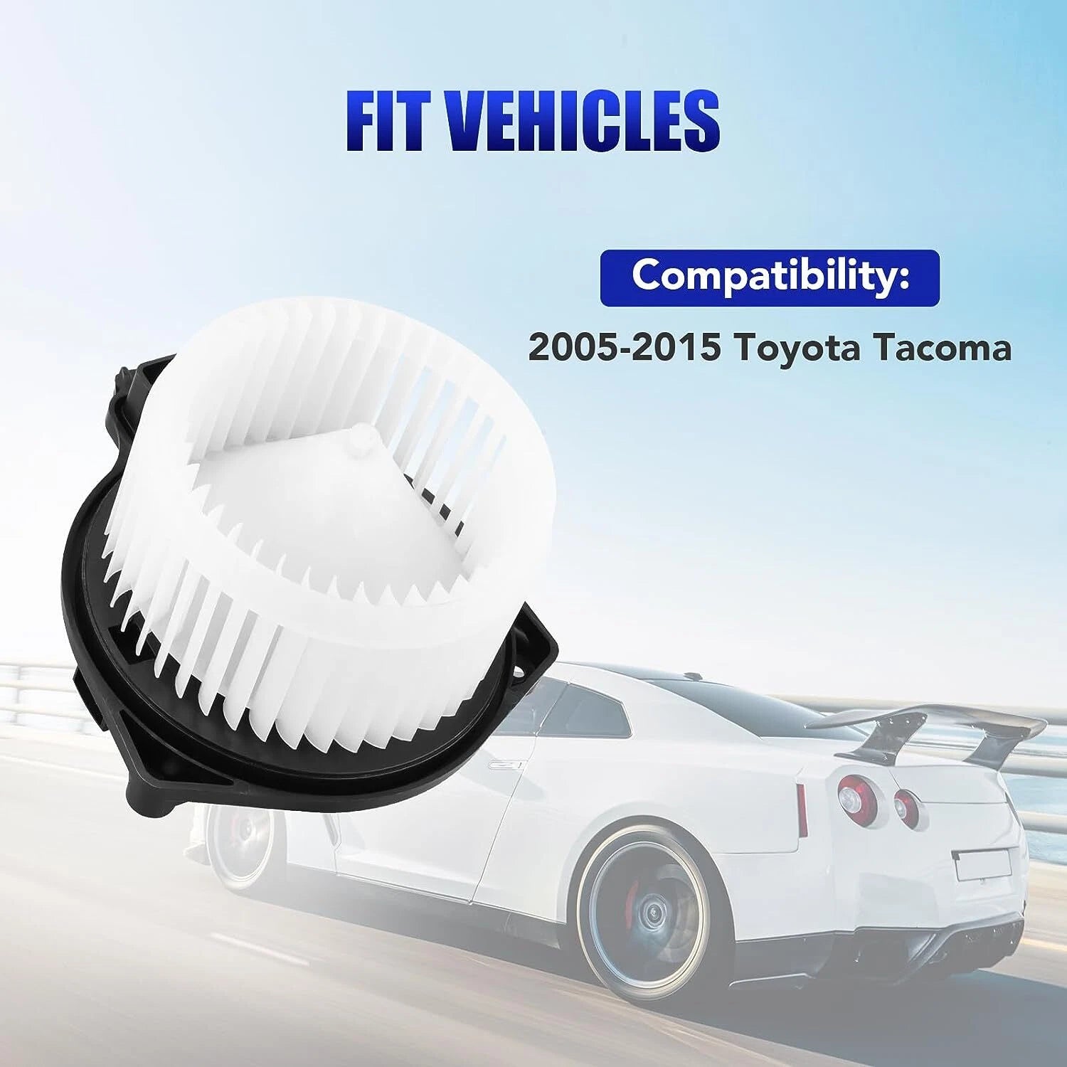 Heater Blower Motor w/ Fan Cage for Toyota Tacoma (2006–2015) 700188