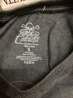 Ladies T-Shirt for Calcutta 4794-0057 (Small) Black with Pink Logo