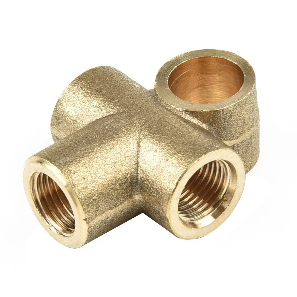 Brake Line Brass Fitting Connector Splitter M10x1 for Vehicle