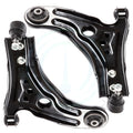 2X Front Lower Control Arms with Ball Joints for Chevrolet Aveo (2004–2011)