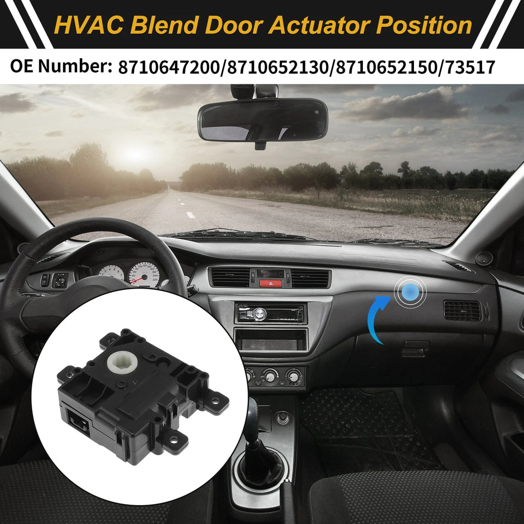 HVAC Heater Blend Door Actuator for Toyota Prius C (2012–2015) No. 8710647200