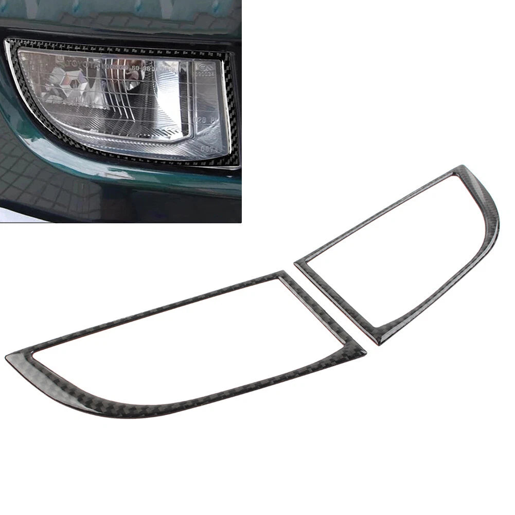 2X Front Fog Lamp Cover Trim for Toyota Land Cruiser Prado (2003–2009)