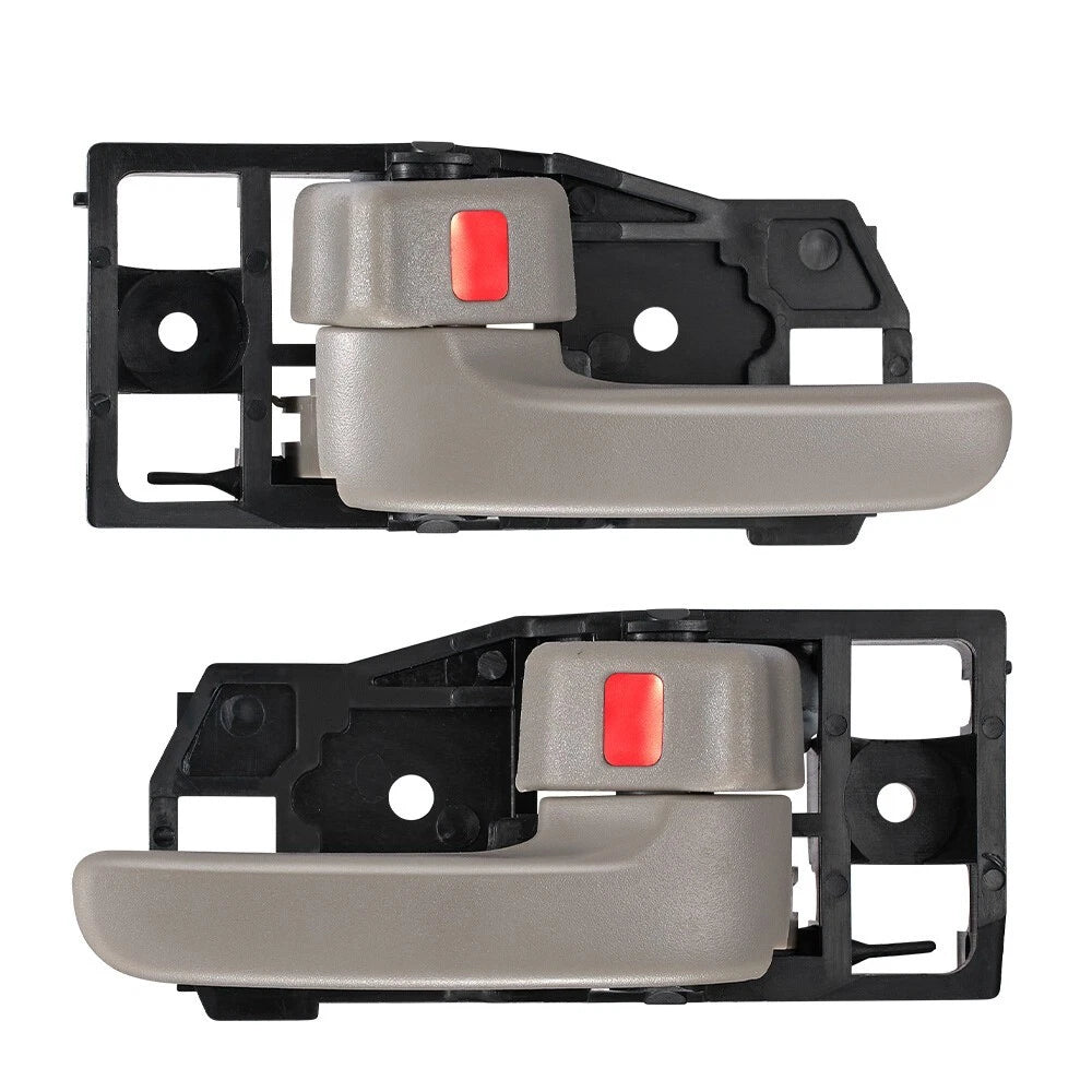 Interior Door Handle Pair Front Left Right for Toyota Tundra (2000–2006)