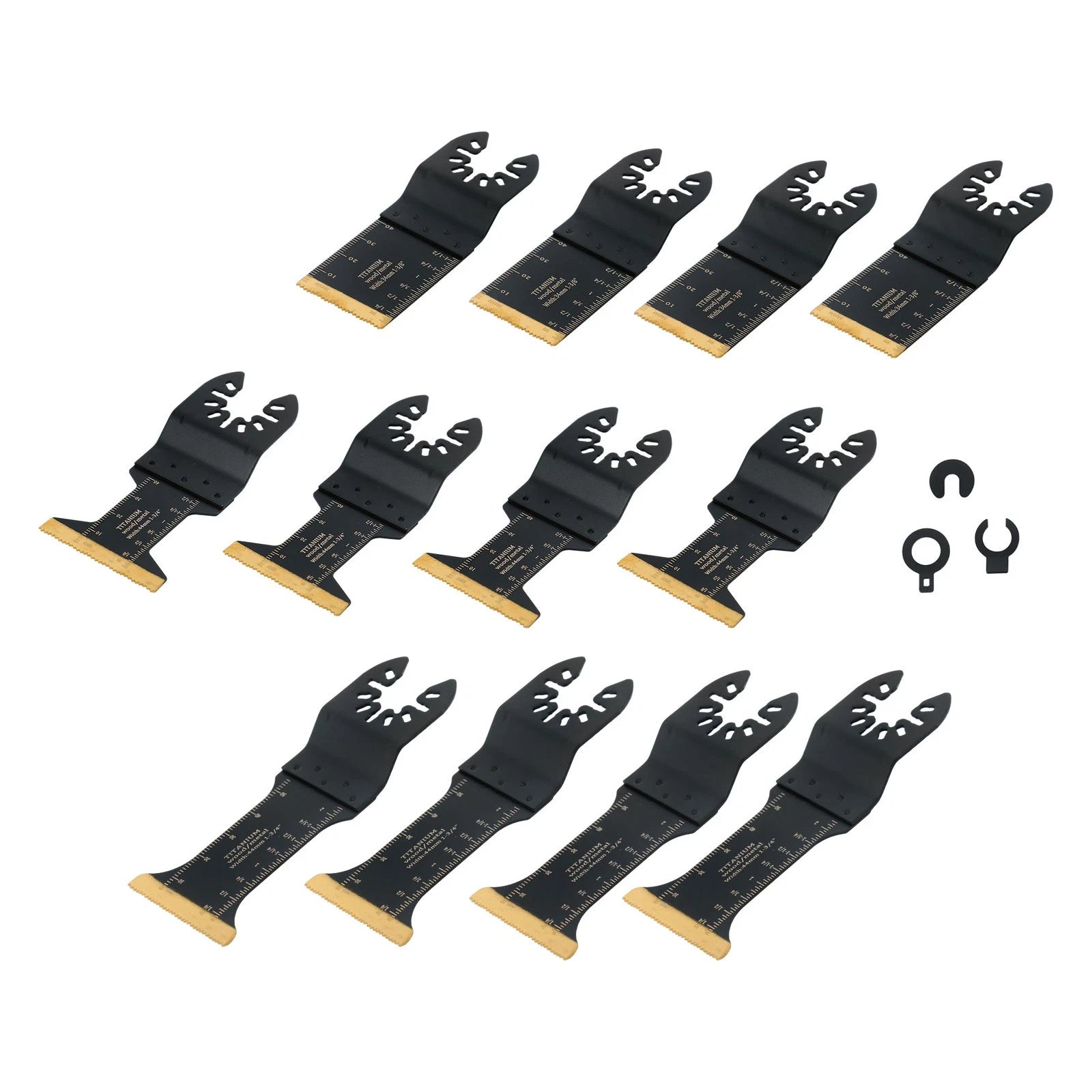 12 Pack Oscillating Saw Blades for Metal Wood