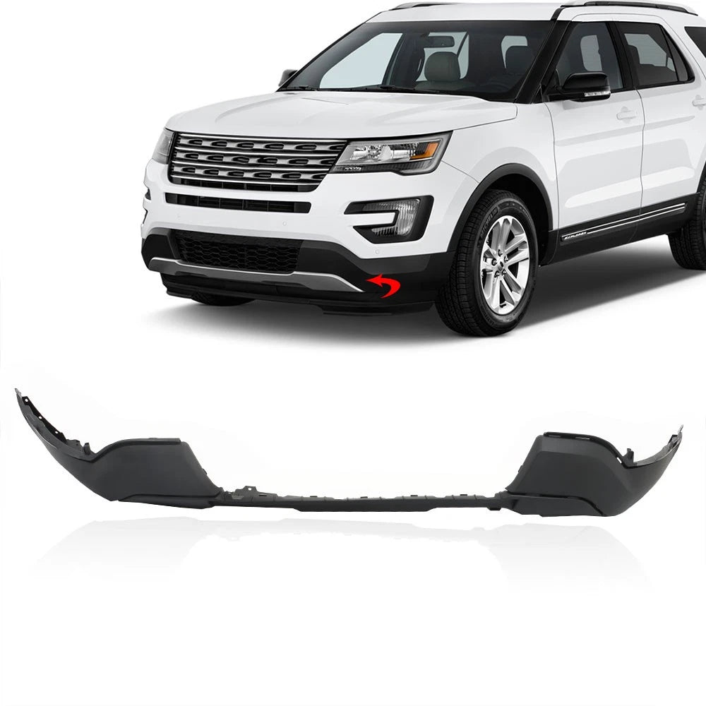 Lower Grille and Fog Light Frame for Ford Explorer (2016-2017)