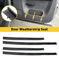 Set of 4 Window Sweep Felt Trim Seal for Ford F250 F350 (1999–2016) F81Z2520758AA
