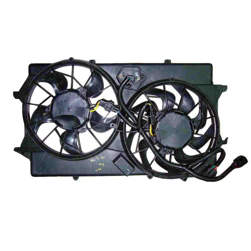 Replacement Dual Radiator Fan Assembly For 2005-2007 Ford Focus