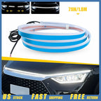 LED Dynamic Scan Start Up Light Strip Bar for Car Hood (180cm)