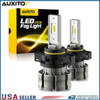 2X LED Fog Light Bulbs