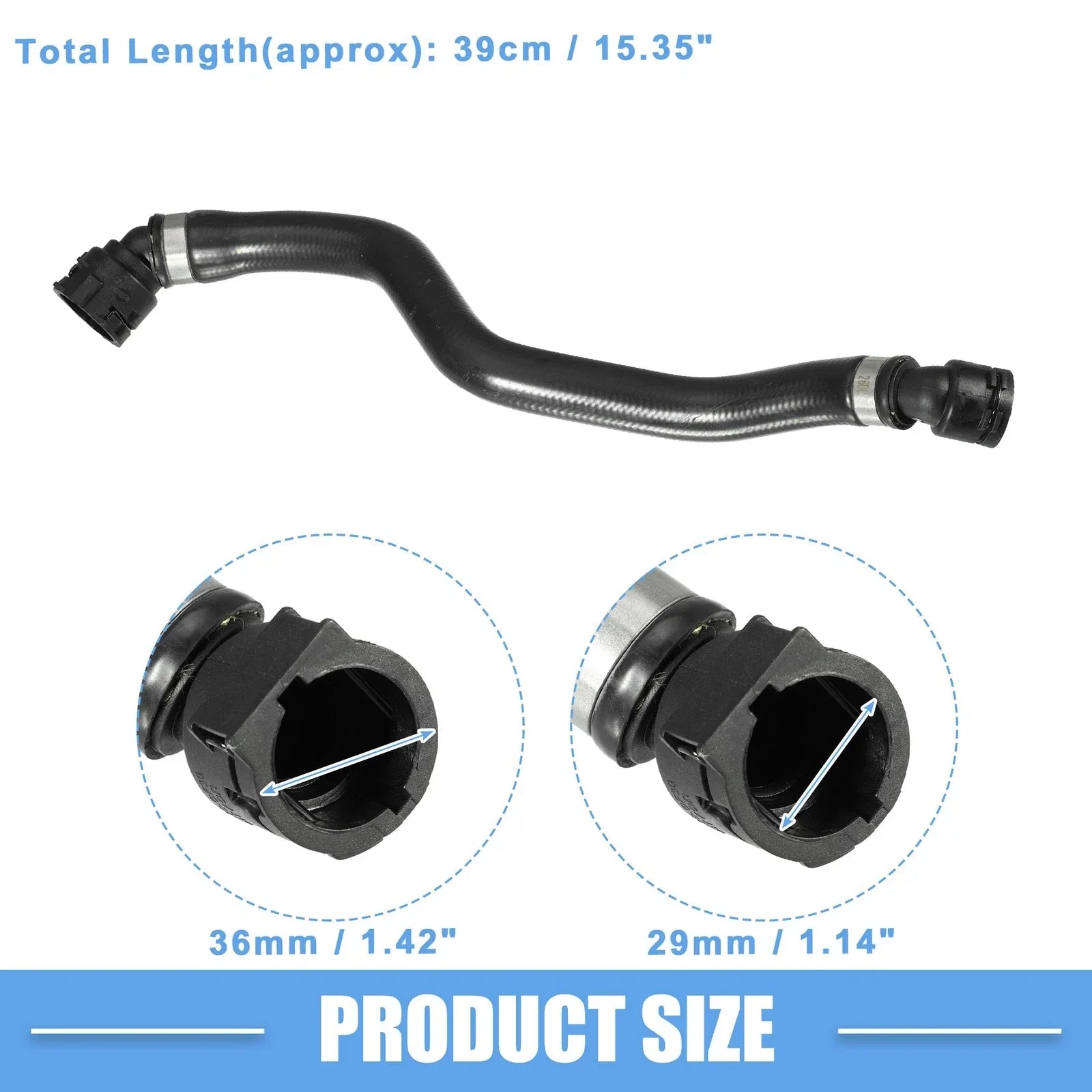 1 Pcs Radiator Coolant Hose for BMW 320i Base 2.0L (2013-2016)