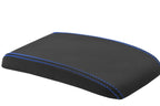 Leather Console Lid Armrest Cover for Chevrolet Cobalt (2005–2010) Blue Stitch