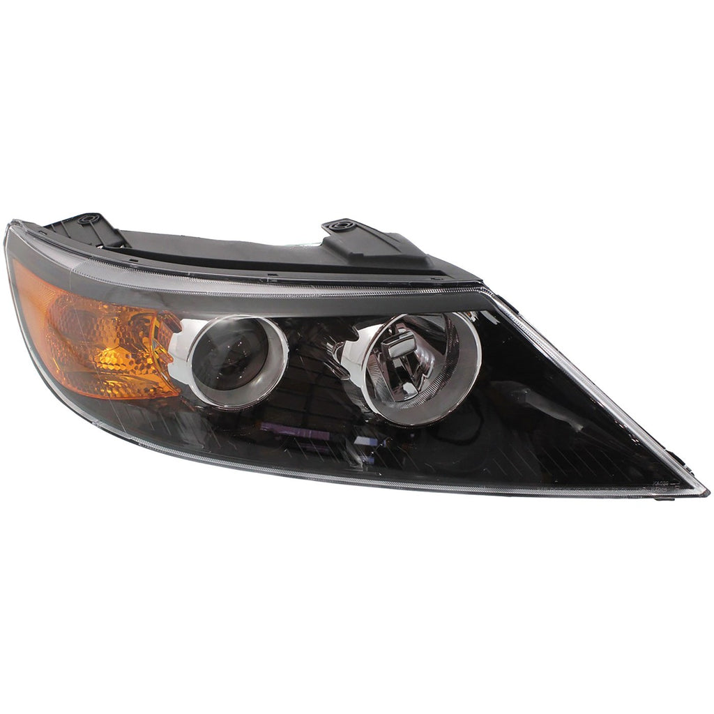 Headlight for Kia Sorento (2011–2013) Right Clear Lens with Bulb