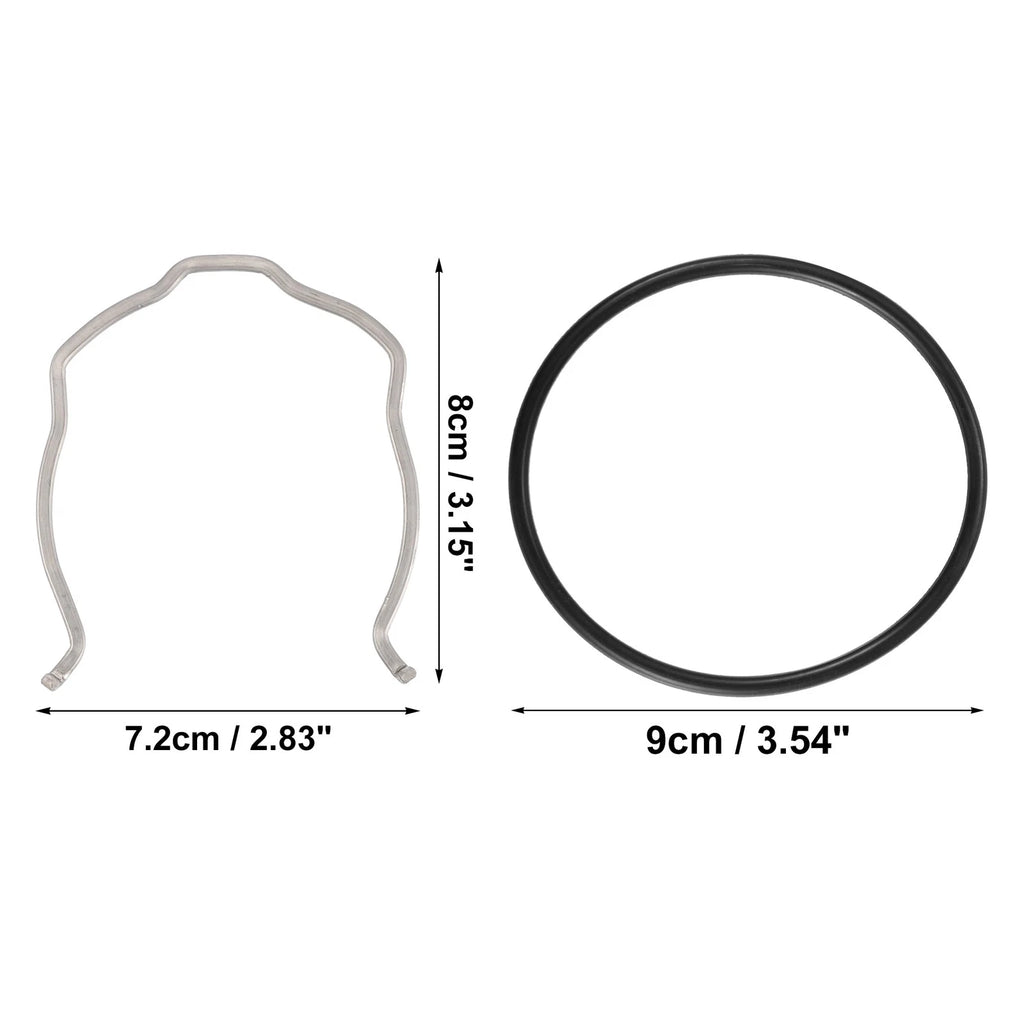 Set of 1 Charge Pipe C Clip with O Ring Seal for BMW 335i (N54 N55)