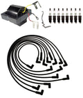 Ignition Wires & Spark Plugs Kit for Chevrolet C10 GMC C1500 (1973–1987)
