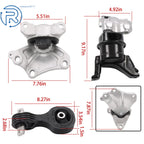 3X Engine Motor & Transmission Mounts for Honda Civic (2012-2013)