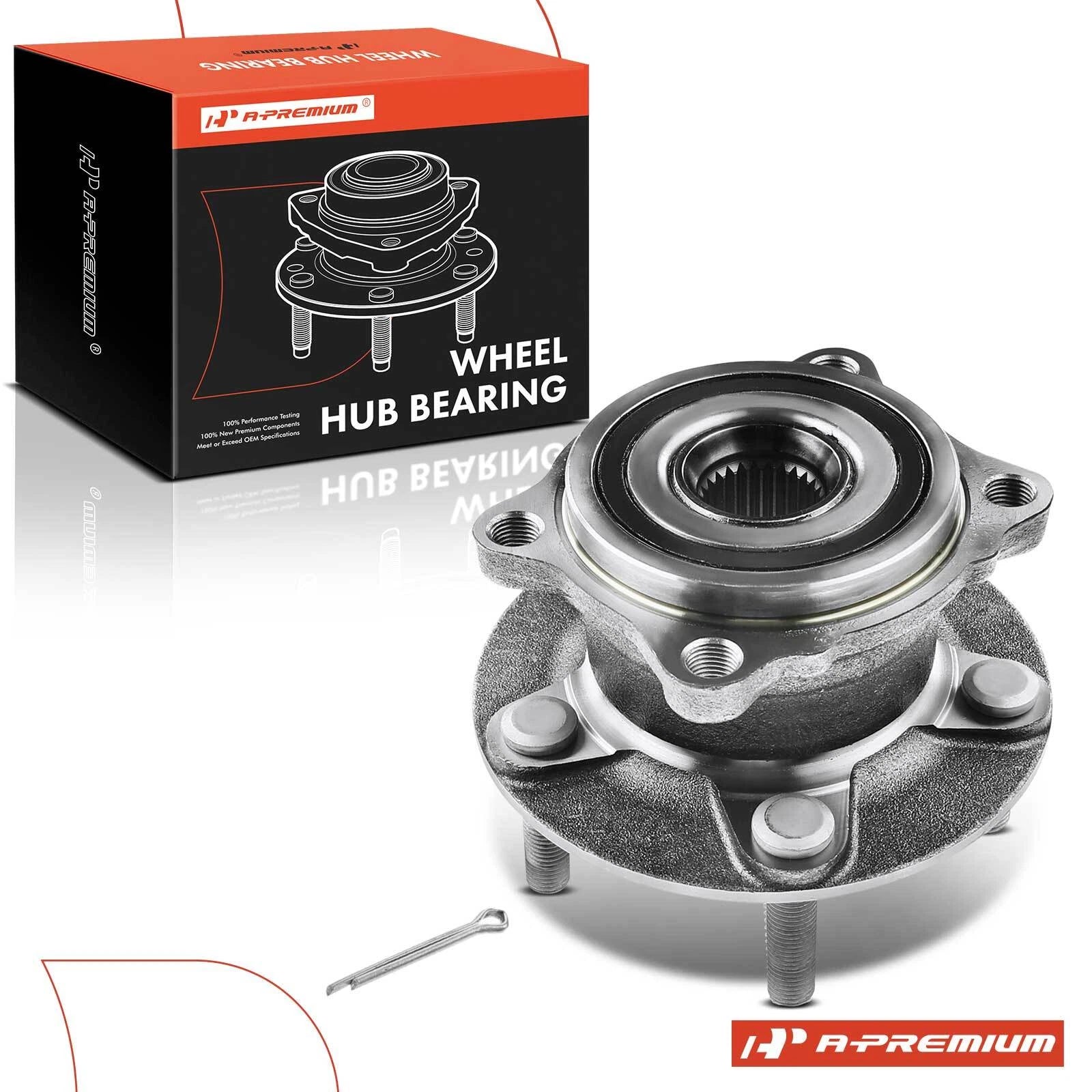 Rear Wheel Hub & Bearing Assembly for Mitsubishi Lancer (2008–2015) AWD