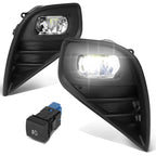 LED Fog Light Lamp with Bezel & Switch for Toyota Highlander (2020–2021)