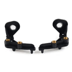 2X Front Fender Support Mounting Bracket for Jaguar XE (2016–2020) Black
