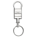 Satin-Chrome Keychain - Officially Licensed for Chrysler Pacifica