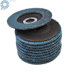 50 Pack 40 Grit Zirconia Flap Disc Sanding Grinding 4-1/2" X 7/8"