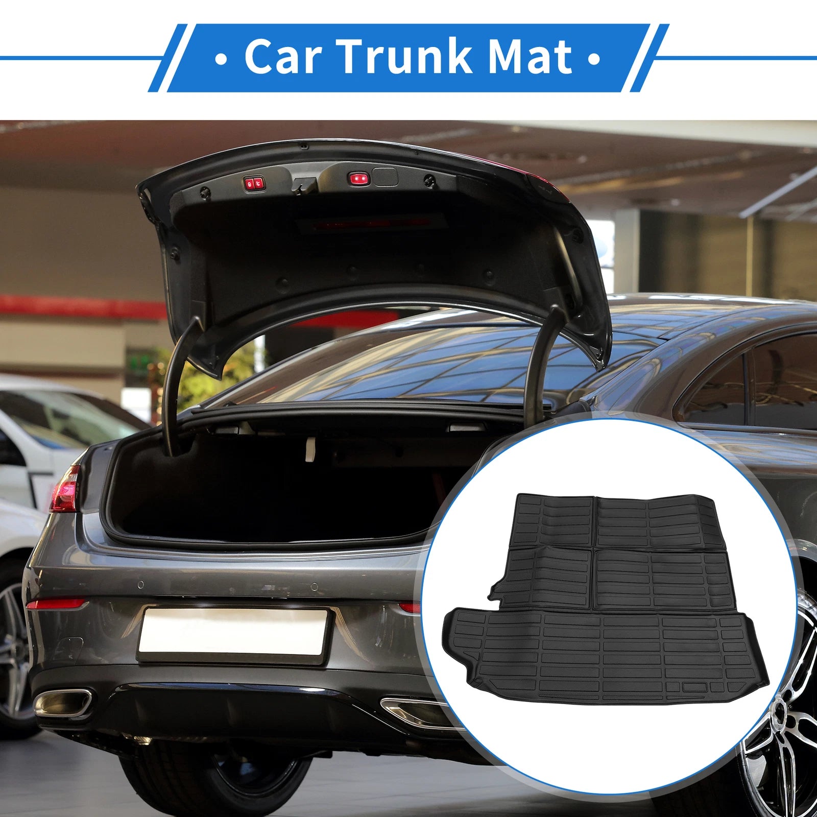 Cargo Liner Rear Trunk Mat for Toyota Highlander (2024–2025)