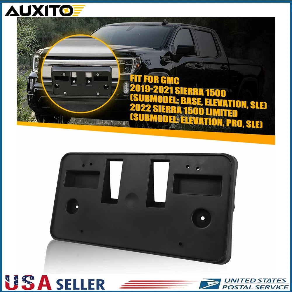 License Plate Mounting Bracket for GMC Sierra 1500 (2019–2022)