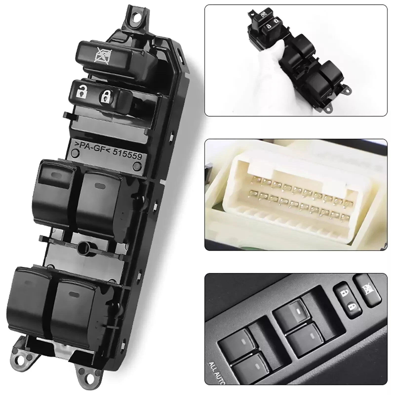Left Master Power Window Door Switch for Toyota Sienna (2011–2014) 84040-33100