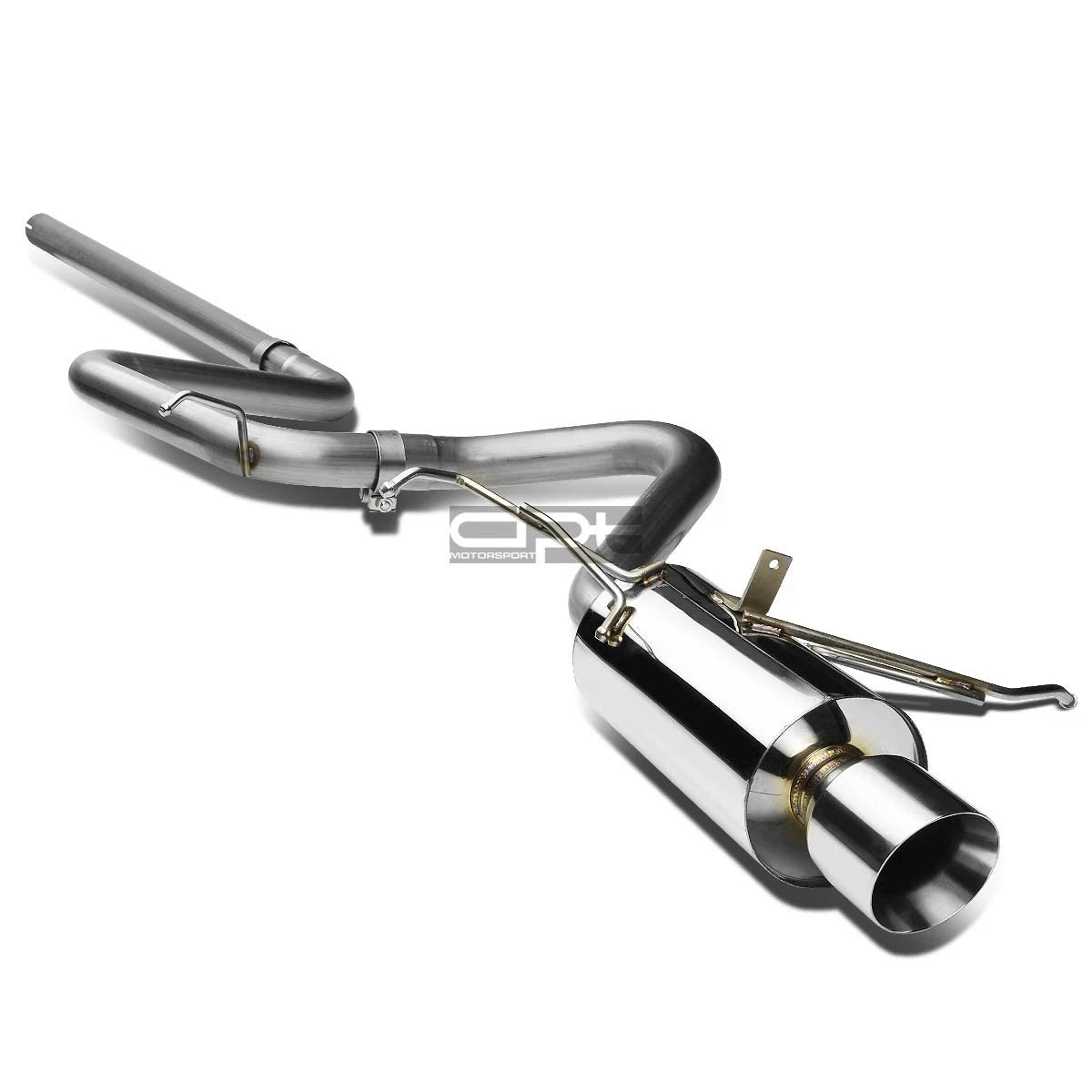 Rolled Muffler Tip for Chrysler PT Cruiser (1999–2006) - Stainless Racing Catback
