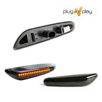Front Bumper Amber LED Side Marker Lamps for BMW 1 3 5 Series (1999–2013)