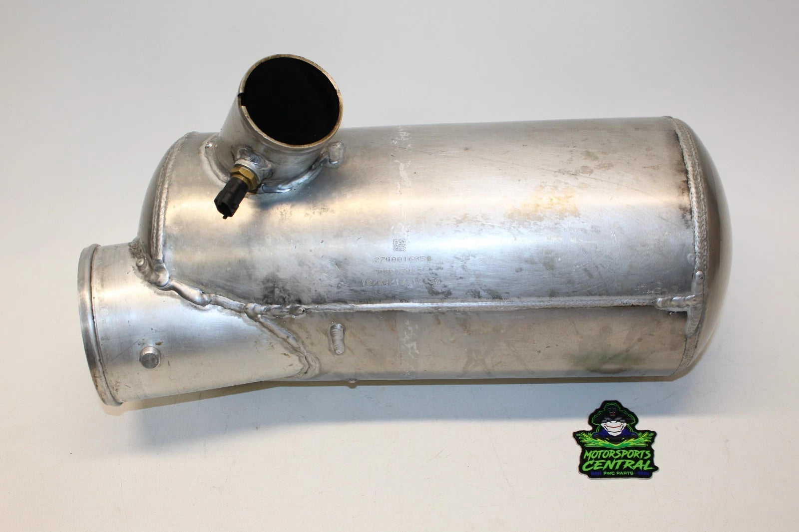 OEM Exhaust Muffler Water Lock Box for Sea-Doo RXP-X GTX GTR Fish Wake Pro (2020–2025)