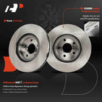 Front Disc Brake Rotors for Subaru Impreza (2017-2023)