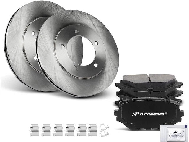 Brake Pad and Rotor Kit for Suzuki Grand Vitara (1999–2005) HX345MM