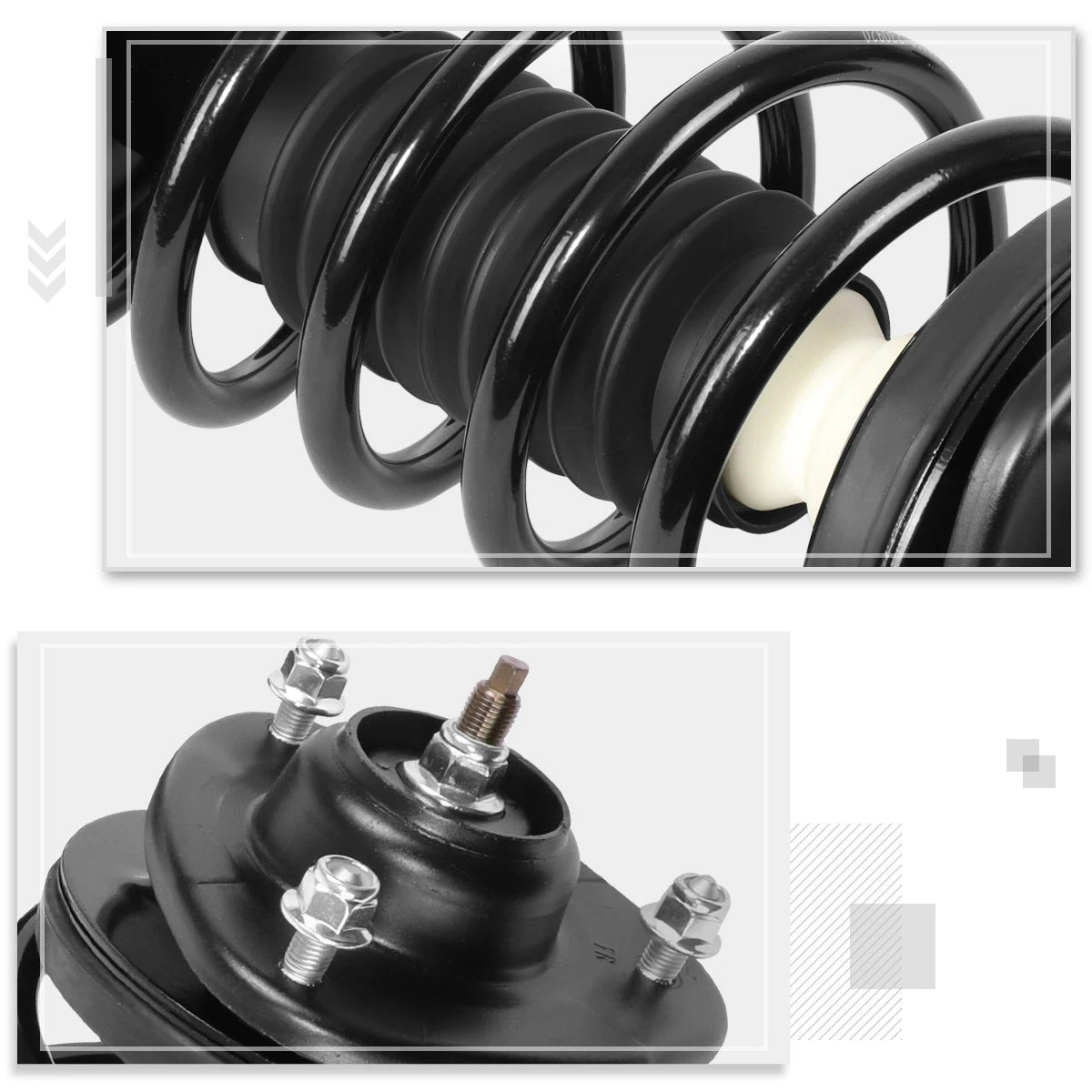 Complete Struts Assembly w/Coil Springs for Honda Odyssey (2008–2010)