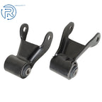 2Pcs Rear Leaf Spring Shackle Kit for Chevrolet C1500 (1988-1998)