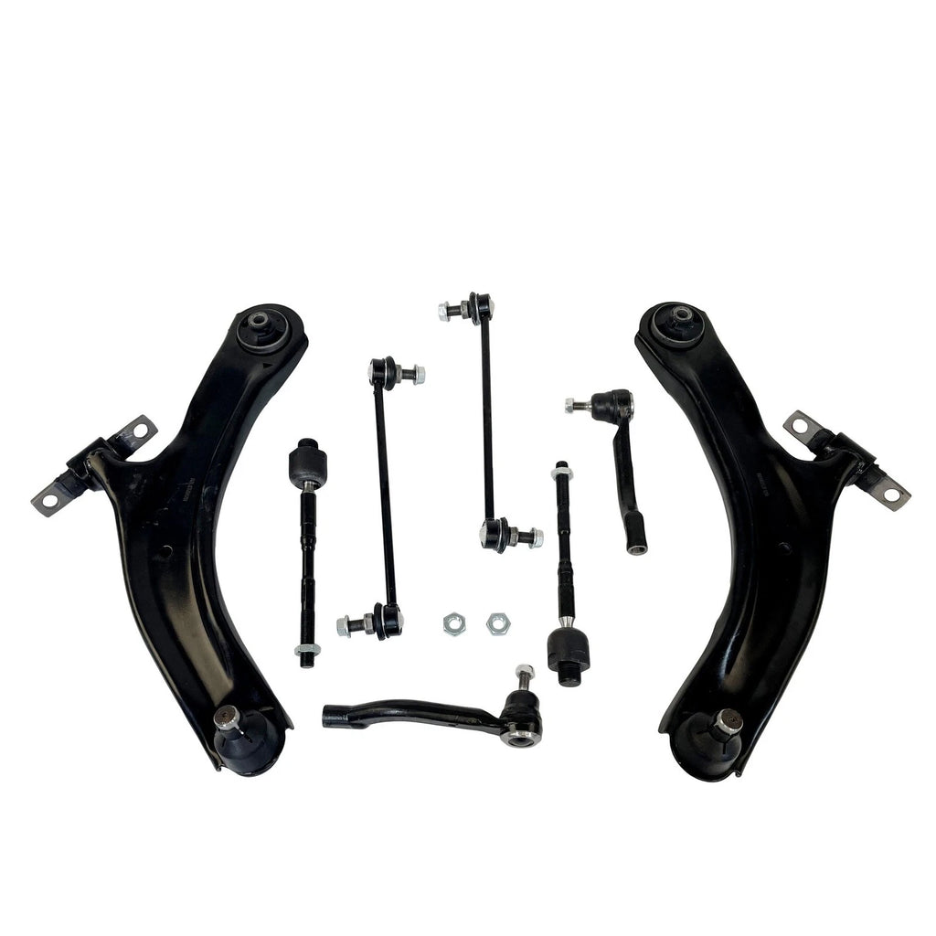 Set of 8 Front Lower Control Arms Sway Bars for Nissan Rogue (2008–2013) K621452