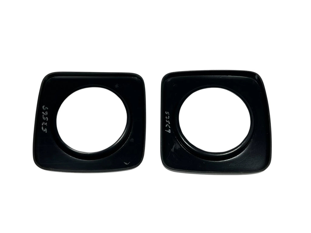2X Marine Carbon Gauge Trim for 3 3/8in Cutout